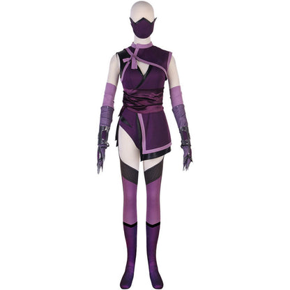 Mortal Kombat Mileena Cosplay Costume Suit