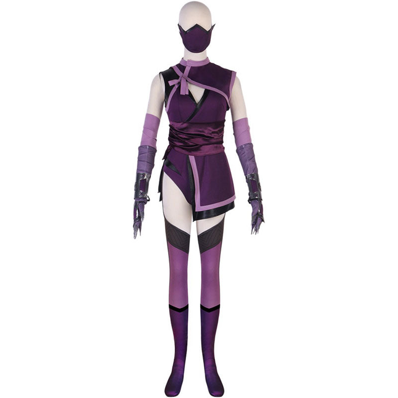 Mortal Kombat Mileena Cosplay Costume Suit