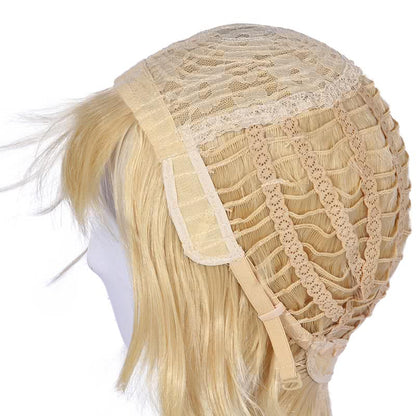 Movie Suicide Squad Harleen Quinzel Cosplay Wigs Blond Long Hair Female Wigs