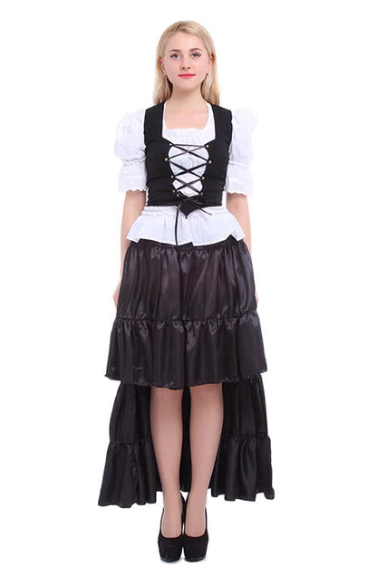 Oktoberfest Costumes Women  Retro Belly Dances Skirts Long Dresses GC14A-F-3