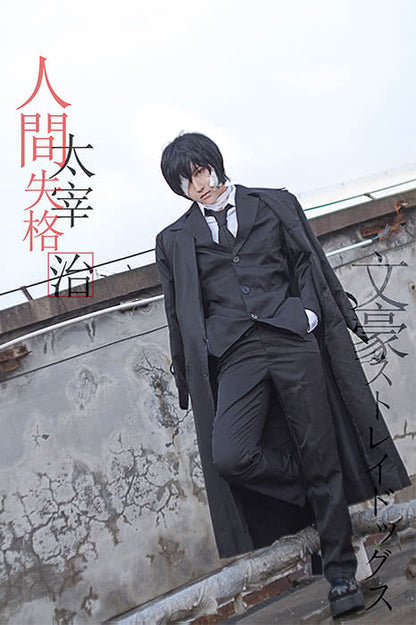 Bungou Stray Dogs Osamu Dazai Black Era Anime Cosplay Outfits Costumes
