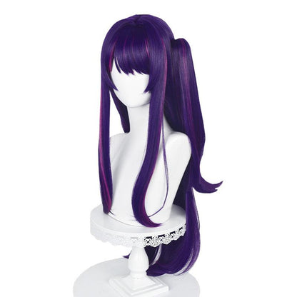 Oshi no Ko Hoshino Ai Purple Mixed Pink Cosplay Wigs