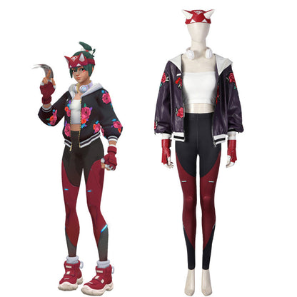 Overwatch 2 Kiriko Cosplay Costume Fullset