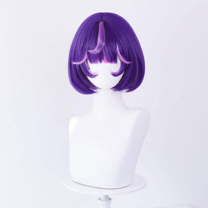 Overwatch Juno Purple BoBo Cosplay Wig