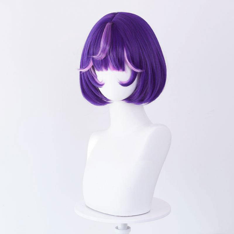 Overwatch Juno Purple BoBo Cosplay Wig