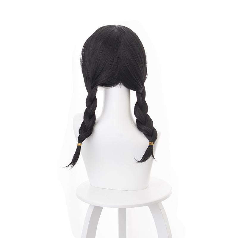 OW Academy D?Va Hana Song Black ponytail Cosplay Wigs