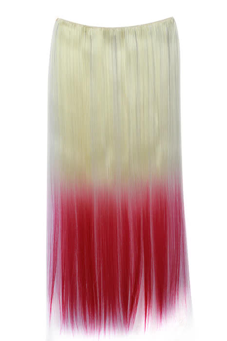 Clip Extension Hair Piece Five Clips Long Straight hair 6 colors