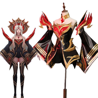 Ready To Ship omgcos League of Legends Immortalized Legend Ahri Cosplay Costume