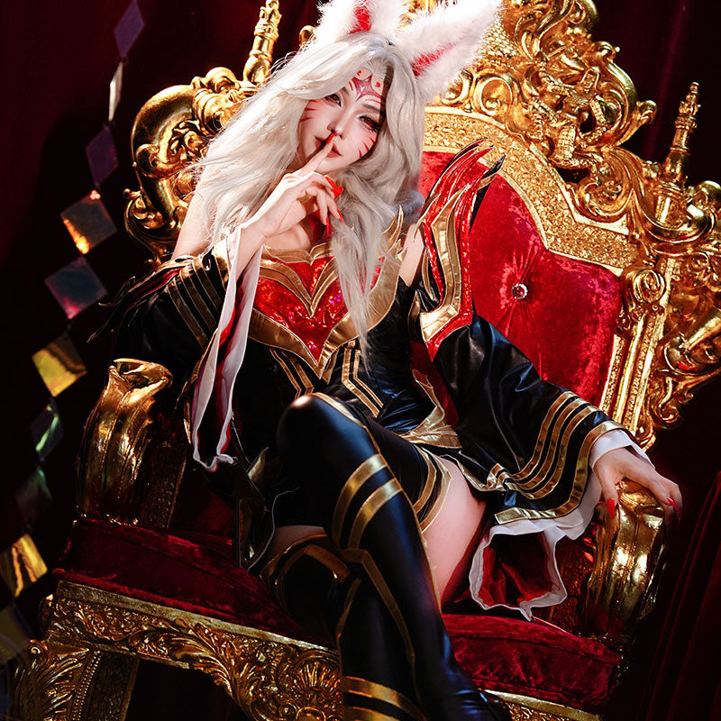Ready To Ship omgcos League of Legends Immortalized Legend Ahri Cosplay Costume