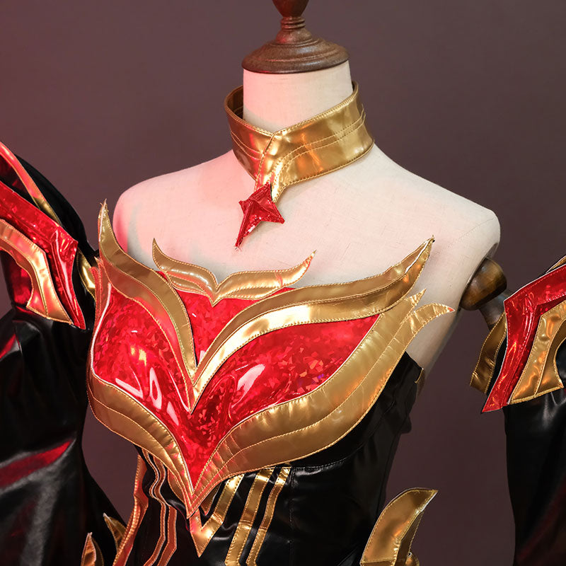 Ready To Ship omgcos League of Legends Immortalized Legend Ahri Cosplay Costume