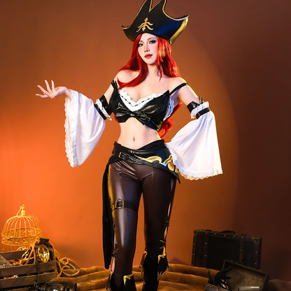 Omgcos LOL Miss Fortune Cosplay Outfit