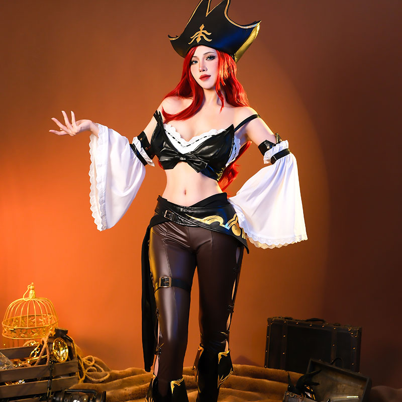 Omgcos LOL Miss Fortune Cosplay Outfit