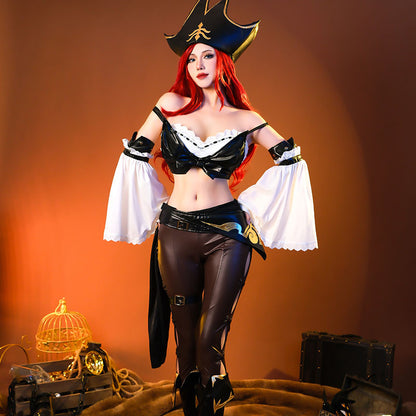 Omgcos LOL Miss Fortune Cosplay Outfit