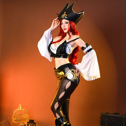 Omgcos LOL Miss Fortune Cosplay Outfit