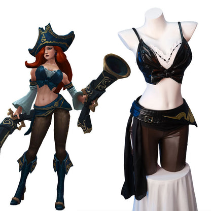 Omgcos LOL Miss Fortune Cosplay Outfit