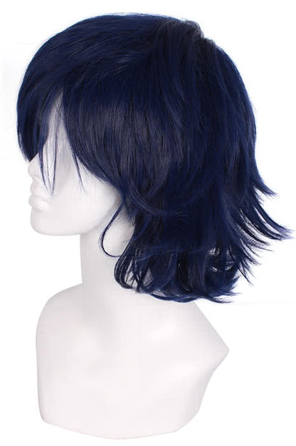 33cm short dark blue Uta no Prince sama Ichinose TOKIYA Men cosplay wig