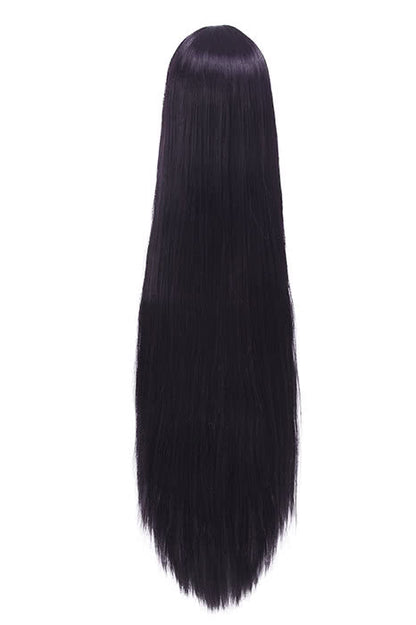 Inu X Boku SS Shirakiin Ririchiyo Long Straight Black Anime Cosplay Wigs