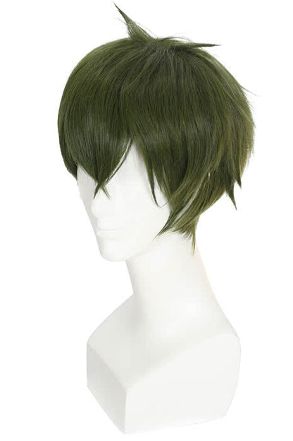 30cm Short Aoharu x Kikanjuu Nagamasa Midori Cosplay Wig