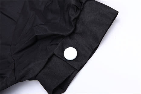 Black  Popular Japanese Maid Costumes Nightclub Servant Cosplay Clothing