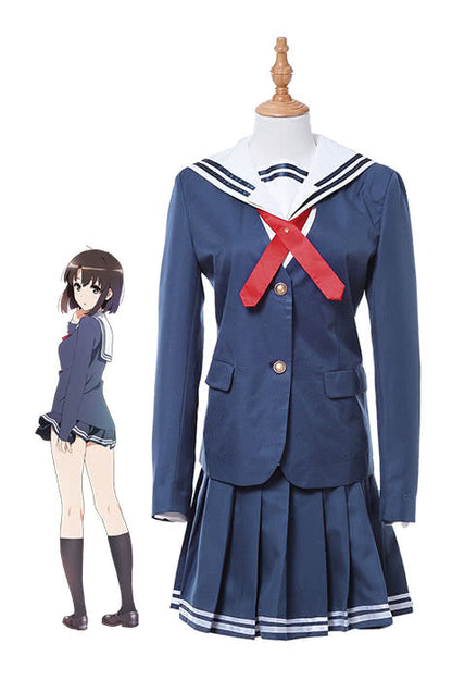 Anime Saenai Heroine no Sodatekata Megumi Katou Cospaly Costumes