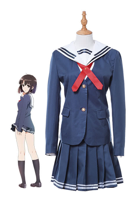 Anime Saenai Heroine no Sodatekata Megumi Katou Cospaly Costumes