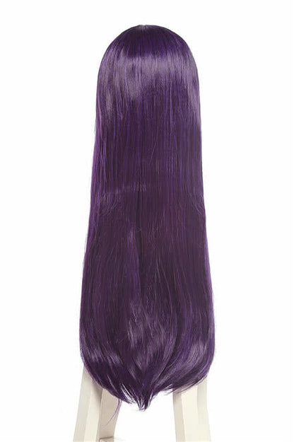 Saenai Heroine no Sodatekata Utaha Kasumigaoka Black Purple Long Straight Women Cosplay Wigs