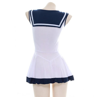 Sailor Style Girls Uniform Cosplay Costume