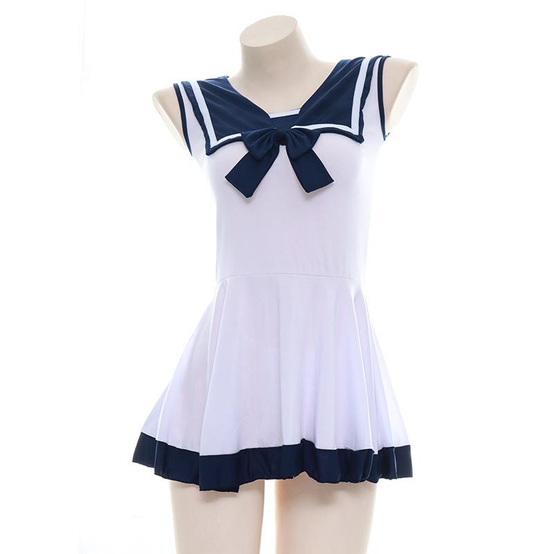 Sailor Style Girls Uniform Cosplay Costume