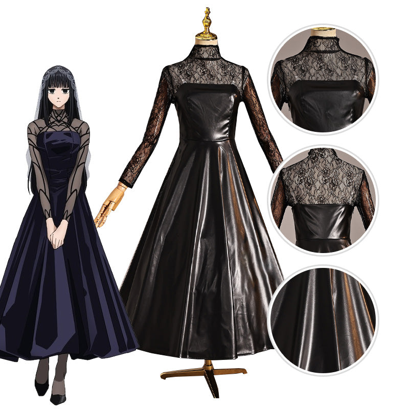 Sakamoto Days Osaragi Cosplay Black Dress Costume