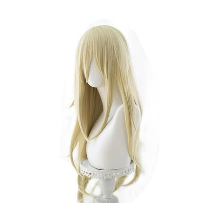 Satsuriku no Tenshi Gardner Rachel Long Blonde Cosplay Wigs