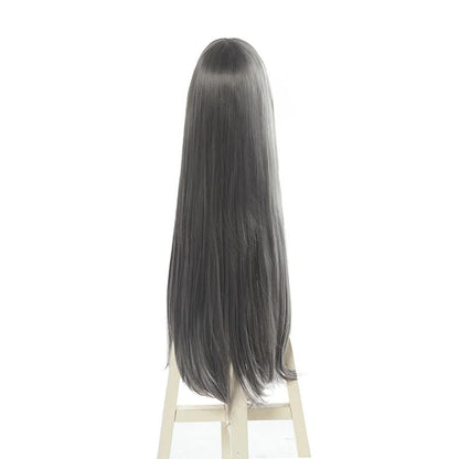 Seishun Buta Yarou wa Bunny Girl Senpai no Yume wo Minai Sakurajima Mai Dark Gray Long Cosplay Wigs