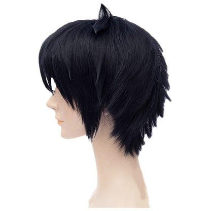 Seraph Of The End Yuichiro Hyakuya Dark Blue Short Cosplay Wig