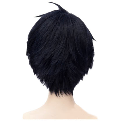 Seraph Of The End Yuichiro Hyakuya Dark Blue Short Cosplay Wig