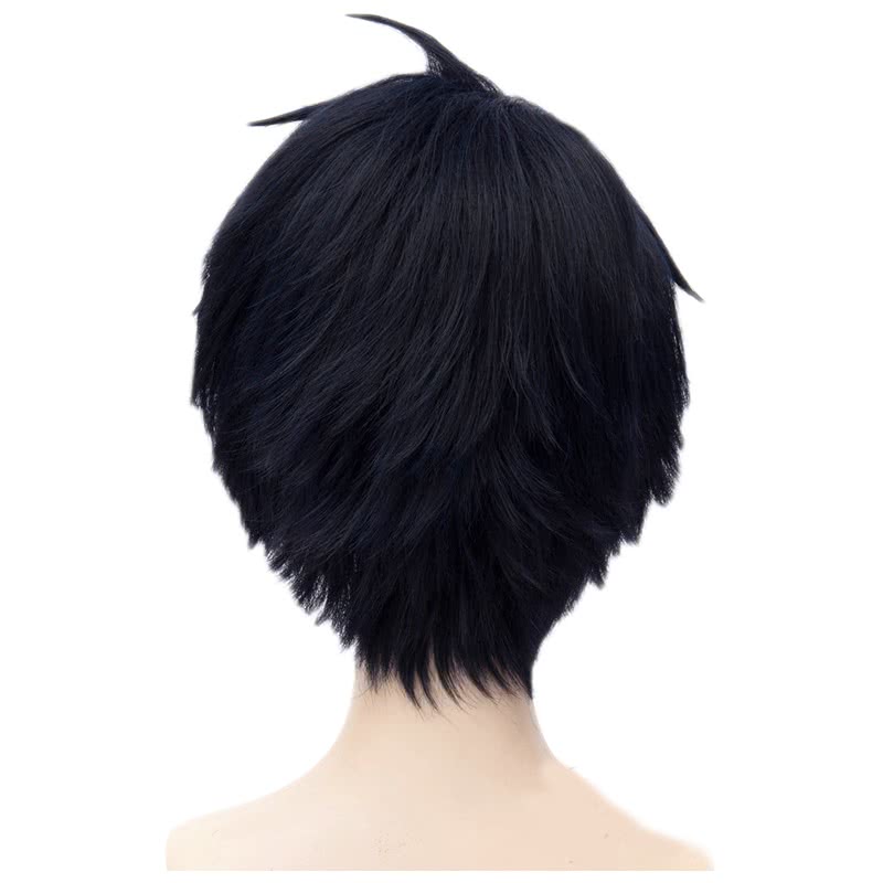 Seraph Of The End Yuichiro Hyakuya Dark Blue Short Cosplay Wig