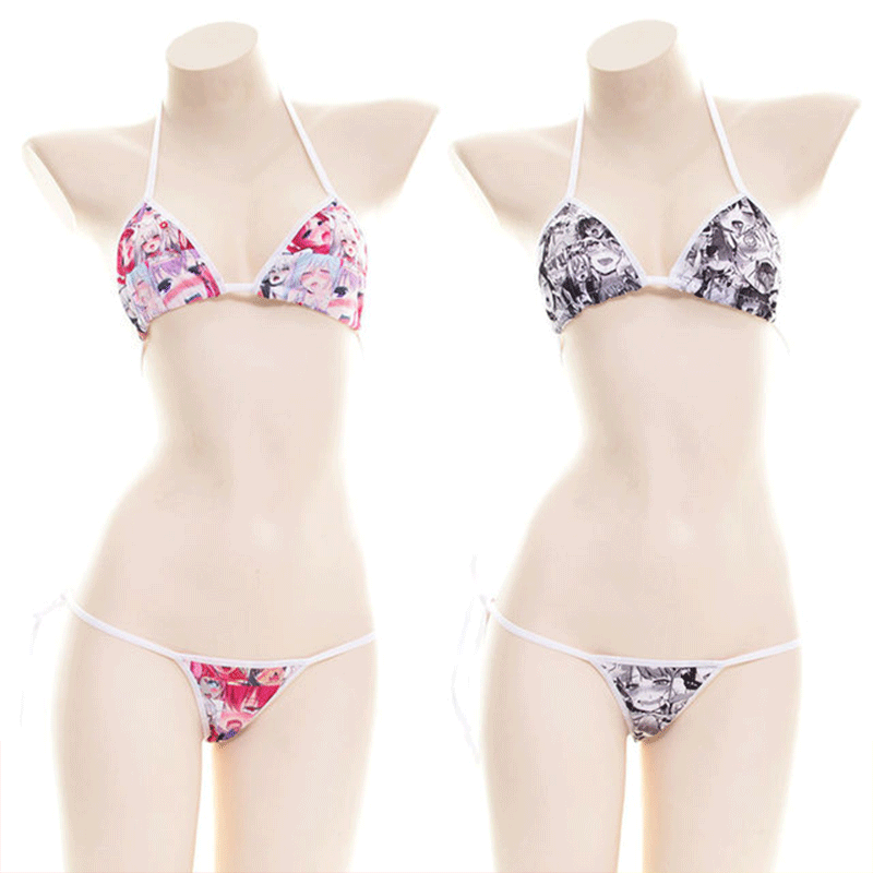 Sexy Japanese Girl Bikini 3 Colors Cosplay Costume