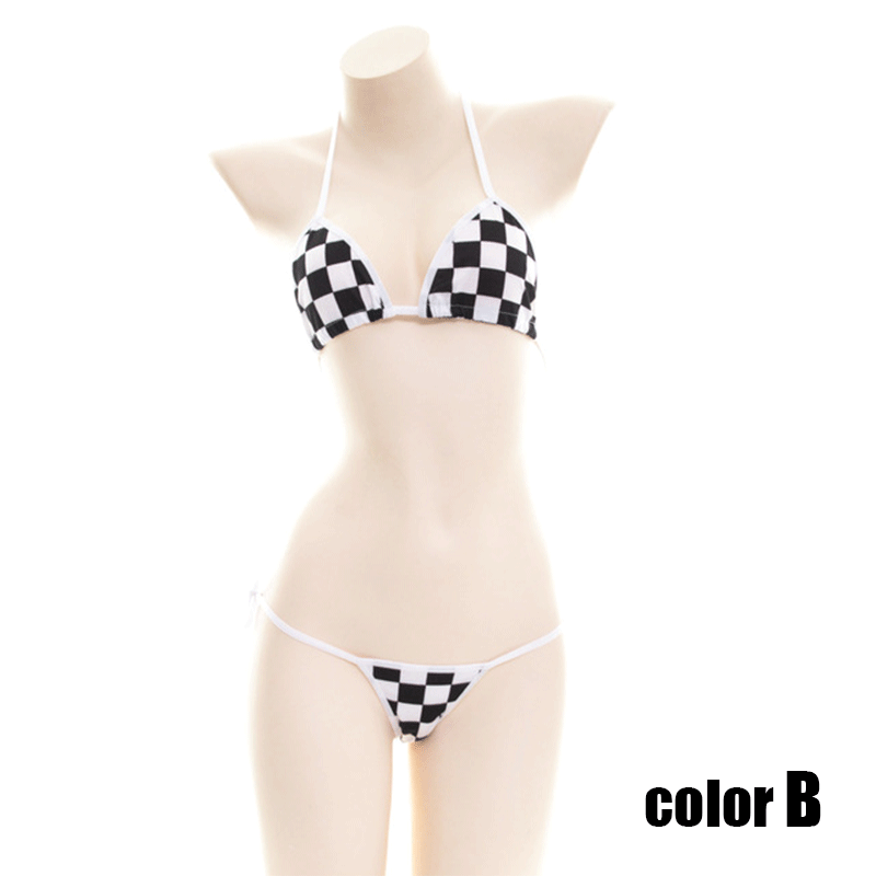 Sexy Japanese Girl Bikini 3 Colors Cosplay Costume