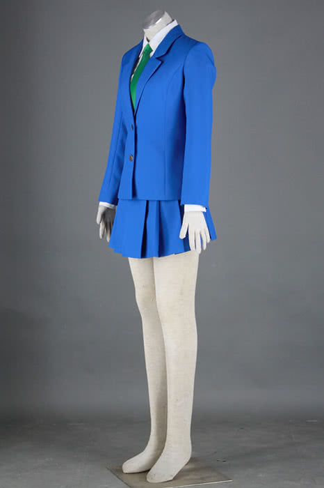 Case Closed Detective Conan Rachel Moore Ran Mori Girl's  School Uniform Cosplay Costume