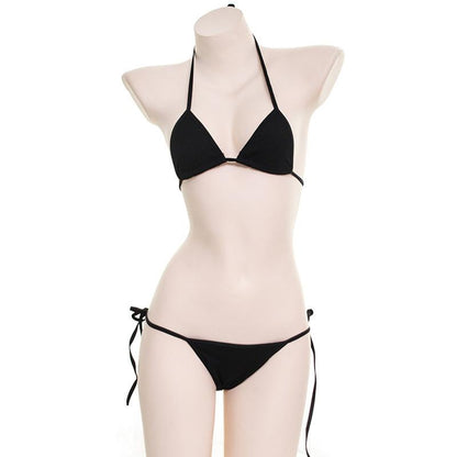 Short T-shirt Sexy Bikini Cosplay Costume