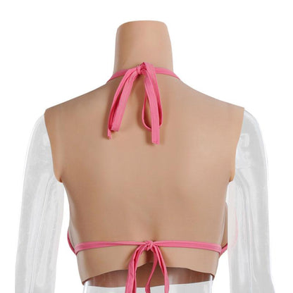 Silicone Breast Forms Fake Artificial  Boobs Chest Cosplay Prop 3 Color