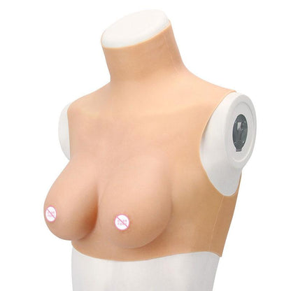Silicone Breast Forms Fake Artificial  Boobs Cosplay Chest Prop