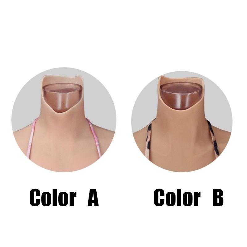 Silicone False Fake Muscle Chest Man Cosplay Prop