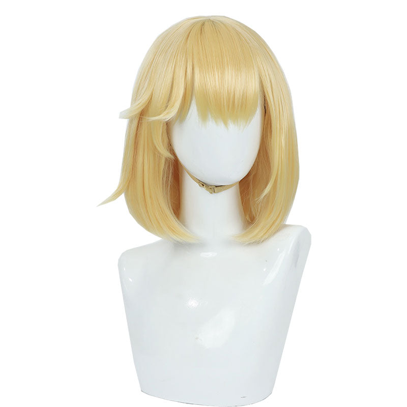 Solo Leveling Cha Hae-in Blonde BoBo Cosplay Wig