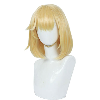 Solo Leveling Cha Hae-in Blonde BoBo Cosplay Wig