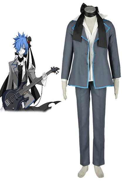 Vocaloid Black Kaito Cosplay Costume