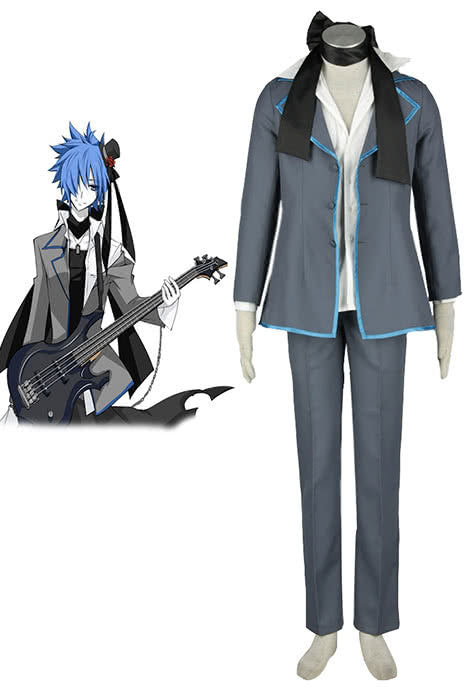 Vocaloid Black Kaito Cosplay Costume