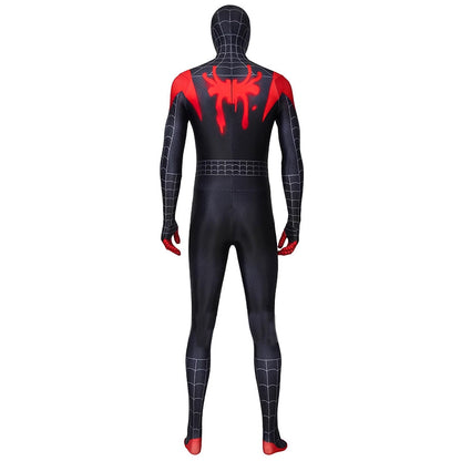 Miles Black Jumpsuit Cosplay Costume