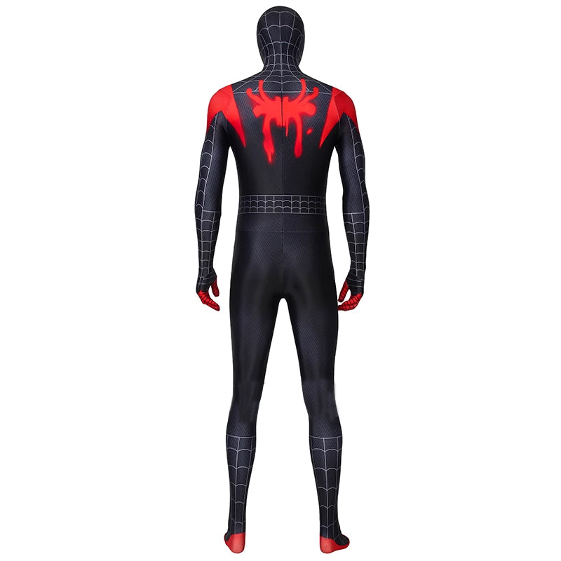 Miles Black Jumpsuit Cosplay Costume