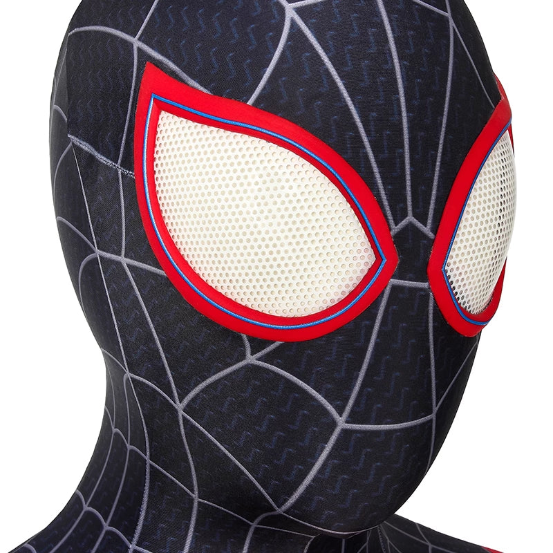 Miles Black Jumpsuit Cosplay Costume