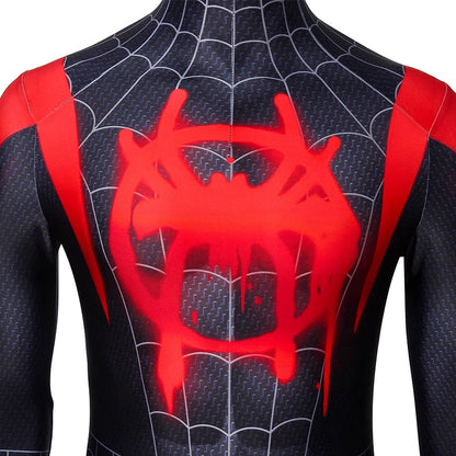 Miles Black Jumpsuit Cosplay Costume