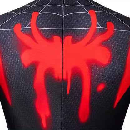 Miles Black Jumpsuit Cosplay Costume